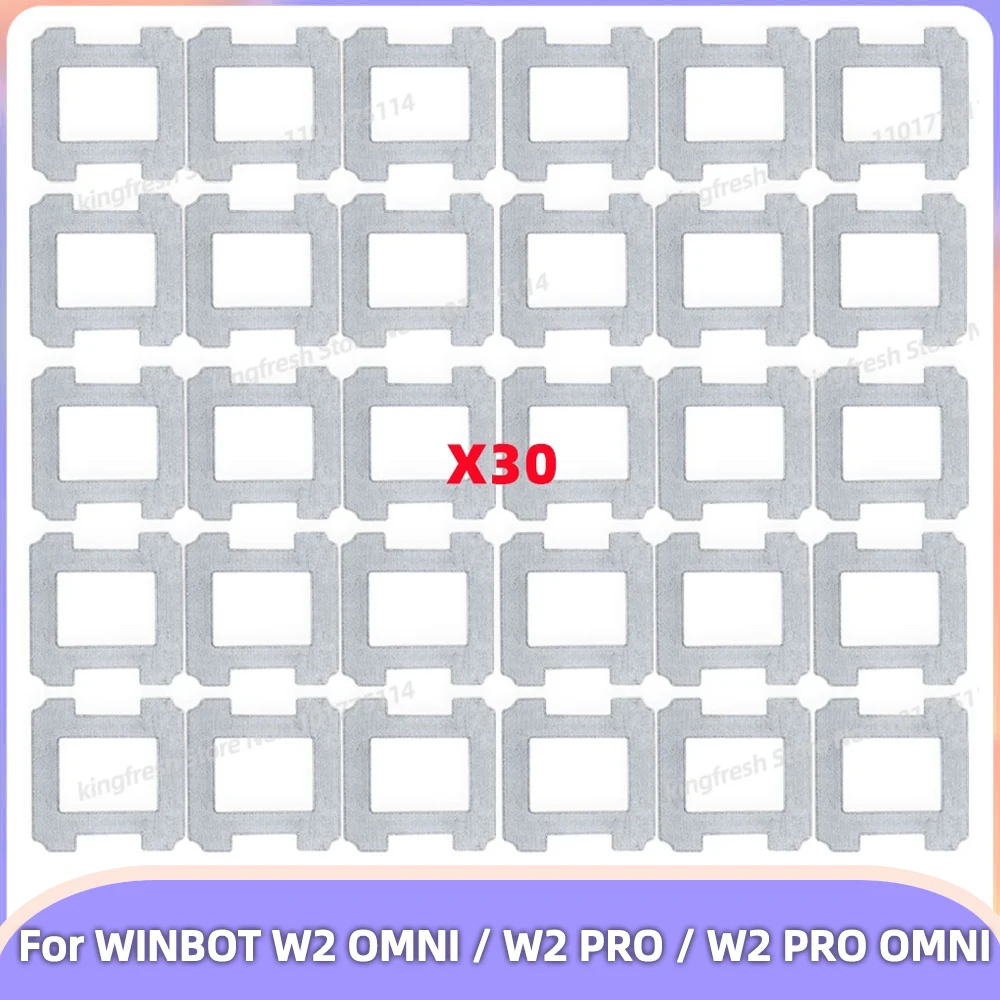 Passend für Ersatzteile und Zubehör für den ECOVACS ( WINBOT W2 OMNI / W2 PRO / W2 PRO OMNI ) Staubsauger - Mikrofasertuch, Wischpad Image
