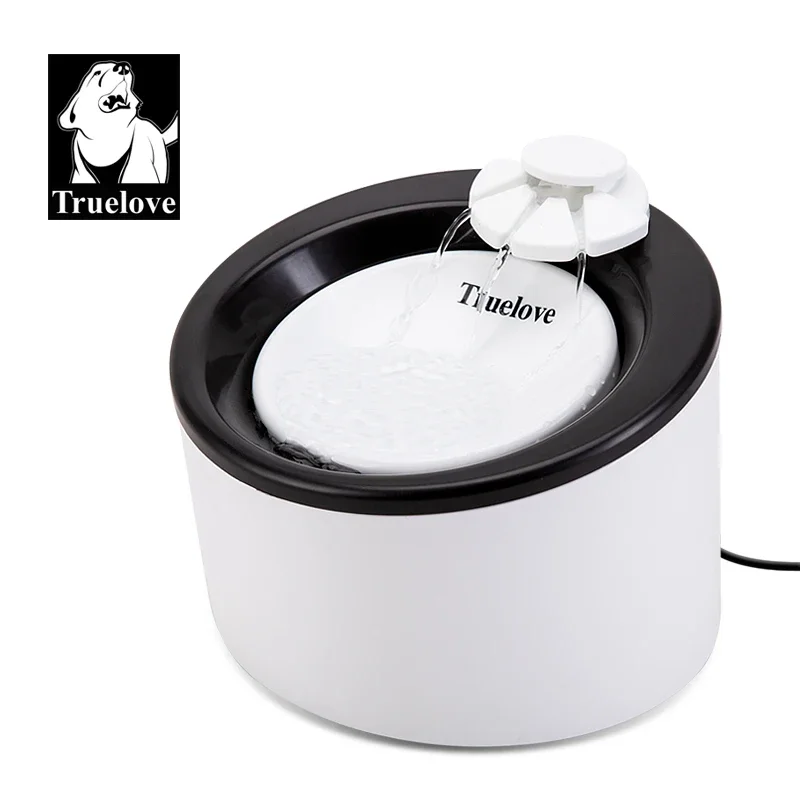 Truelove Haustier-Wasserbrunnen, automatischer Katzen-Wasserbrunnen, elektrischer Stummschaltungs-Wasserspender, USB-Hundetrinknapf, Haustier-Trinkspender