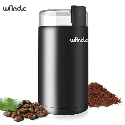 200w High-Power Coffee Grinder Household Multifunctional Coffee Bean Grinder Machine Home Appliance