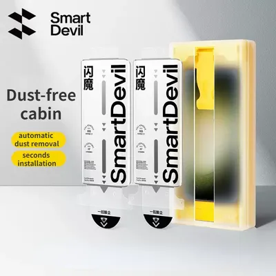 SmartDevil 1/2 PCS Dust-free Screen Protector for Samsung S24Ultra S24 Plus Full Glue