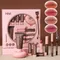 HiVi Makeup Gift Box Powder Glue Record Limited Lipstick Powder Makeup gift box set Valentine