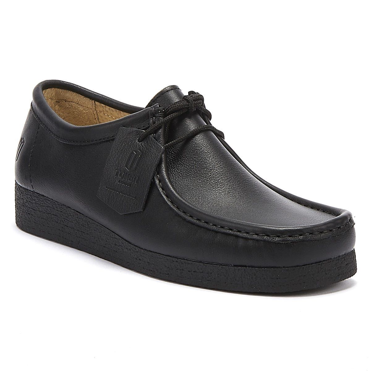 TOWER London Apache Schwarz Nappa Schuhe Image