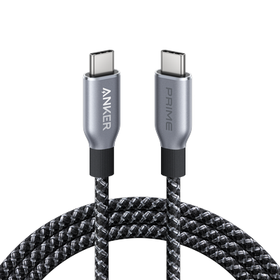 Anker Prime USB-C auf USB-C Kabel (240W, Upcycled-Flechtdesign)