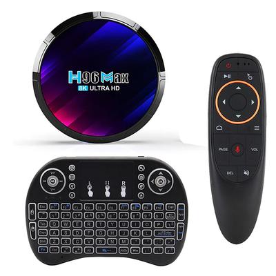 Original H96 MAX RK3528 Smart TV Box Android13.0 BT5.0 8K UHD SPDIF 2.4G/5G WiFi6 Fast TV Box 3D HDR Youtube Netflix TV Prefix