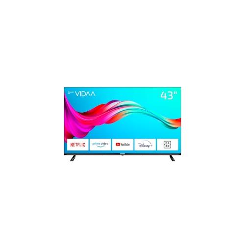 DYON Smart 43 VX 108 cm (43 Zoll) Fernseher (Full-HD Smart TV, HD Triple Tuner (DVB-C/-S2/-T2), App Store, Prime Video, Netflix, YouTube, DAZN, Disney