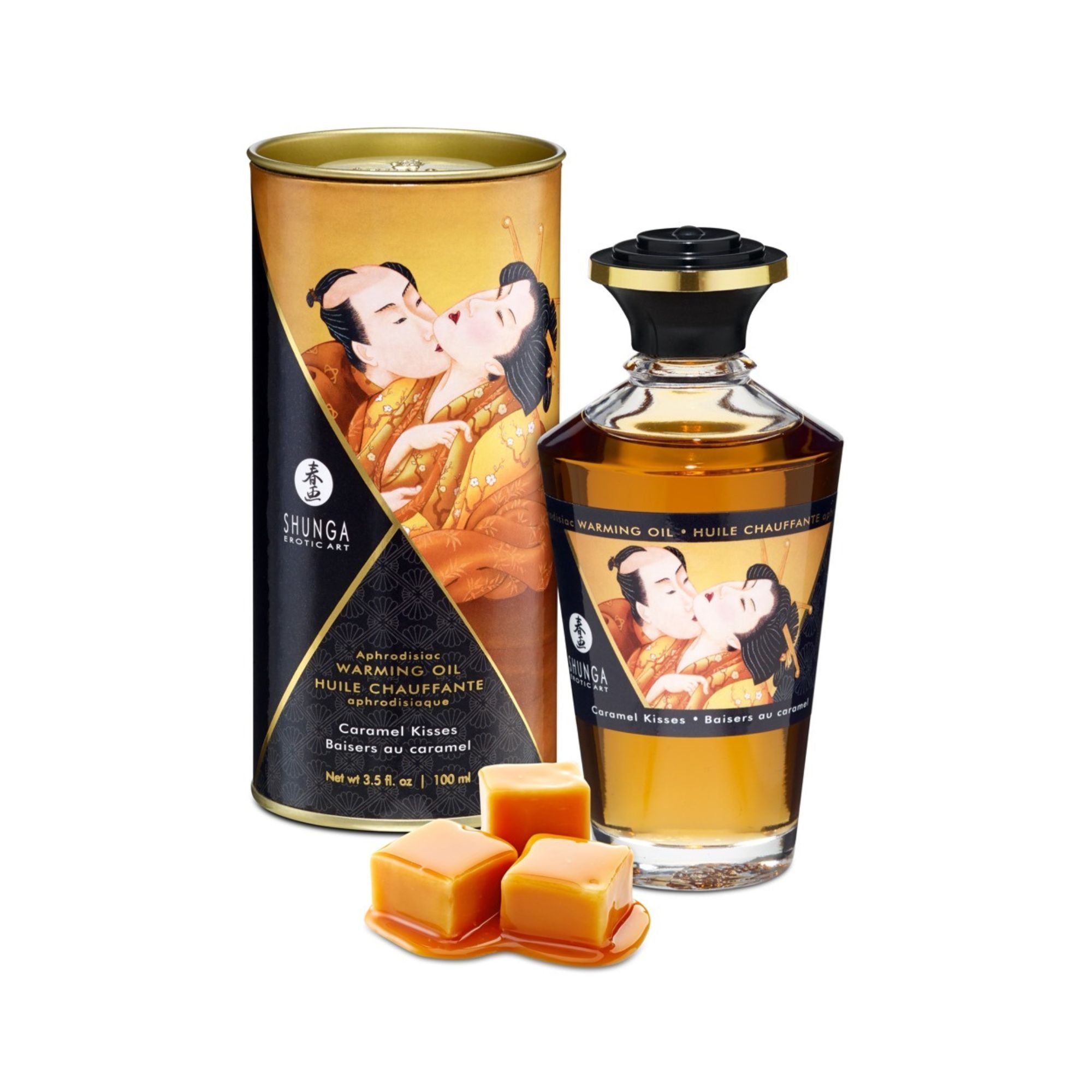 Shunga - olio da massaggio con aroma di tè verde 100 ml