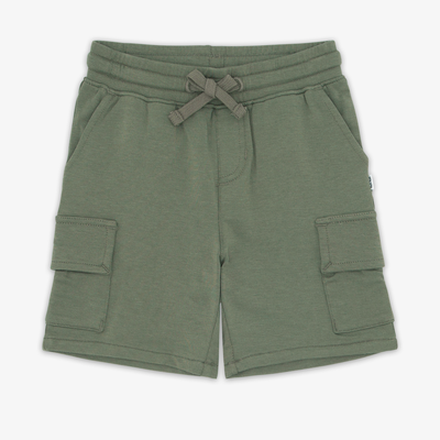 Olive Cargo Shorts - 3T