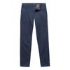 Chinohose BOSS ORANGE "slim", Herren, Gr. 30, Länge 32, blau (404_schwarz_blau), Web, Obermaterial: 97% Baumwolle, 3% Elasthan, unifarben, casual, slim fit knöchellang, Hosen, mit Gesäßtaschen