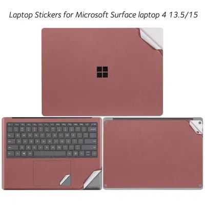 Laptop Stickers for Microsoft Surface Laptop 7 13.8 15 1/2/3/4/5 13.5 Notebook Skin for Surface Laptop 3/4 15 Custom Decal