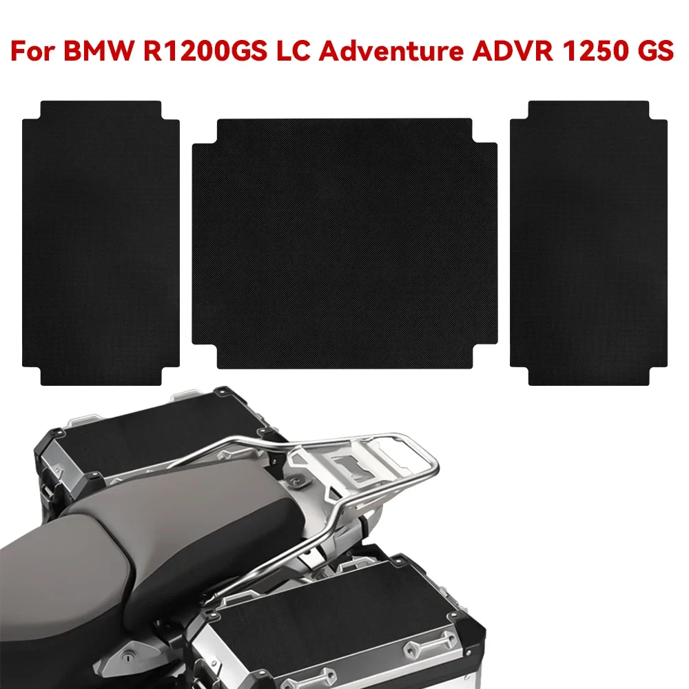 Motorräder PVC Leder Seiten koffer Pads Packt asche Set Gepäck koffer r 1200 gs für BMW R1200gs lc Abenteuer R1250gs ﻿ Image