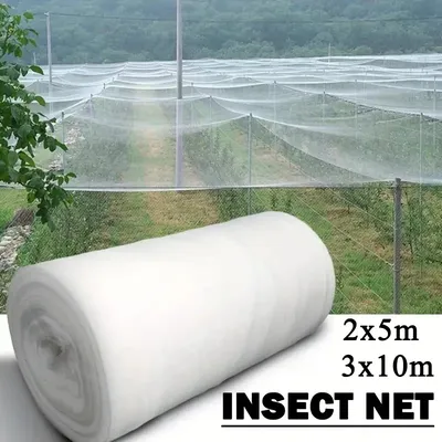 Garden Mesh Screen Barrier Mesh for Protecting Flower Crops Greenhouse Protective Cover Bird Screen Insect Screen Reusable Mesh