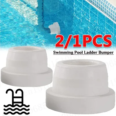 2 Stück Schwimmbad leiter Gummipuffer Universal Pool Leiter Schlauch in Stecker Stoßstange Kappe für Inground Pool
