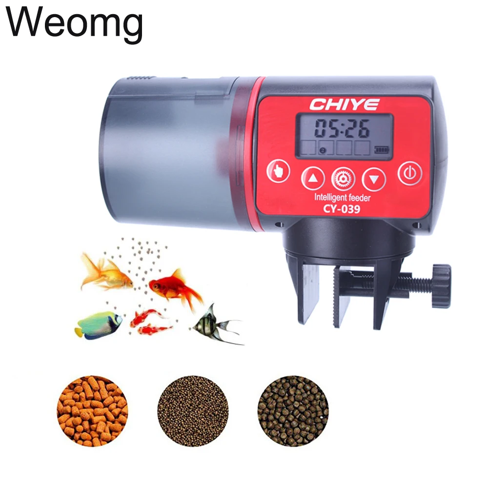 Automatische Aquarium Feeder intelligente Timing automatische Feeder Aquarium Goldfisch Feeder große Kapazität Fisch Aquarium Feeder Image