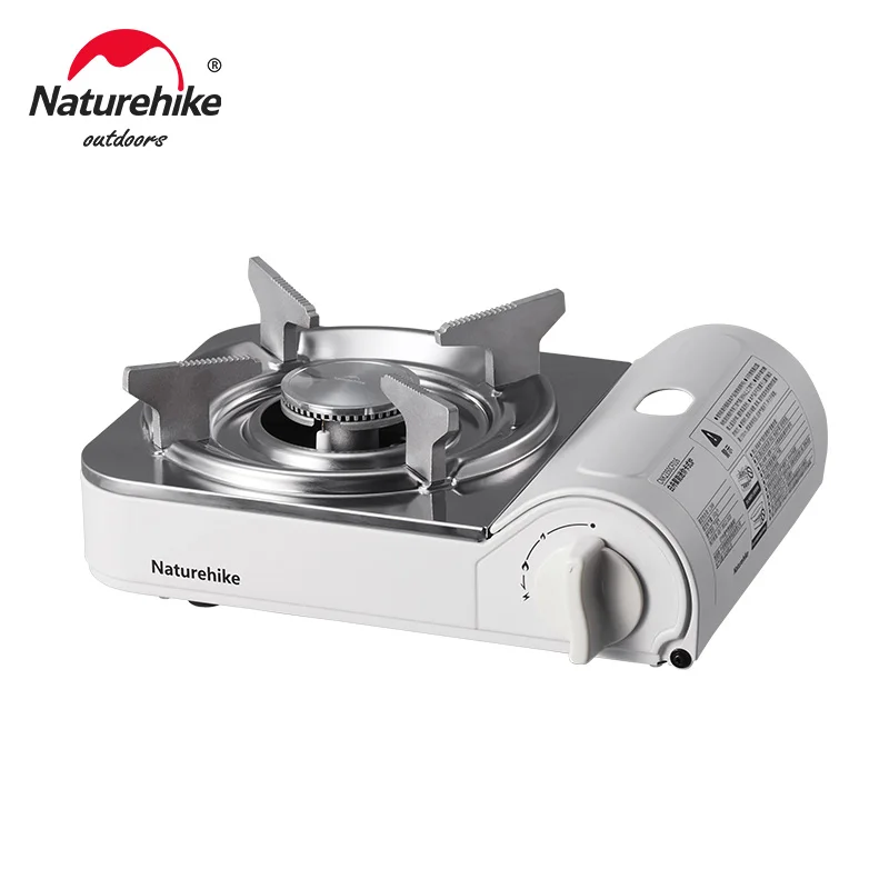 Naturehike Weiß Boot Mini Kassette Herd Kochen Im Freien Polyenergie Gas Ofen Camping Wandern Picknick Ultraleicht Tragbare Ofen Image