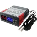 STC-3008 AC110-220V Regolatore di temperatura doppio regolatore di temperatura digitale con riscaldatore e termostato di raffreddamento Uscita a due relè