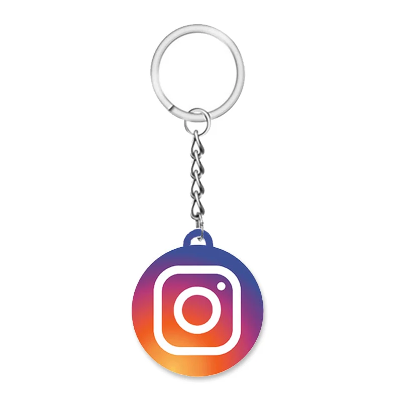 Instagram NFC Epoxy Tag NFC Schlüsselanhänger Proximity 13,56 MHz RFID Schlüsselanhänger zur Steigerung von Follower Image