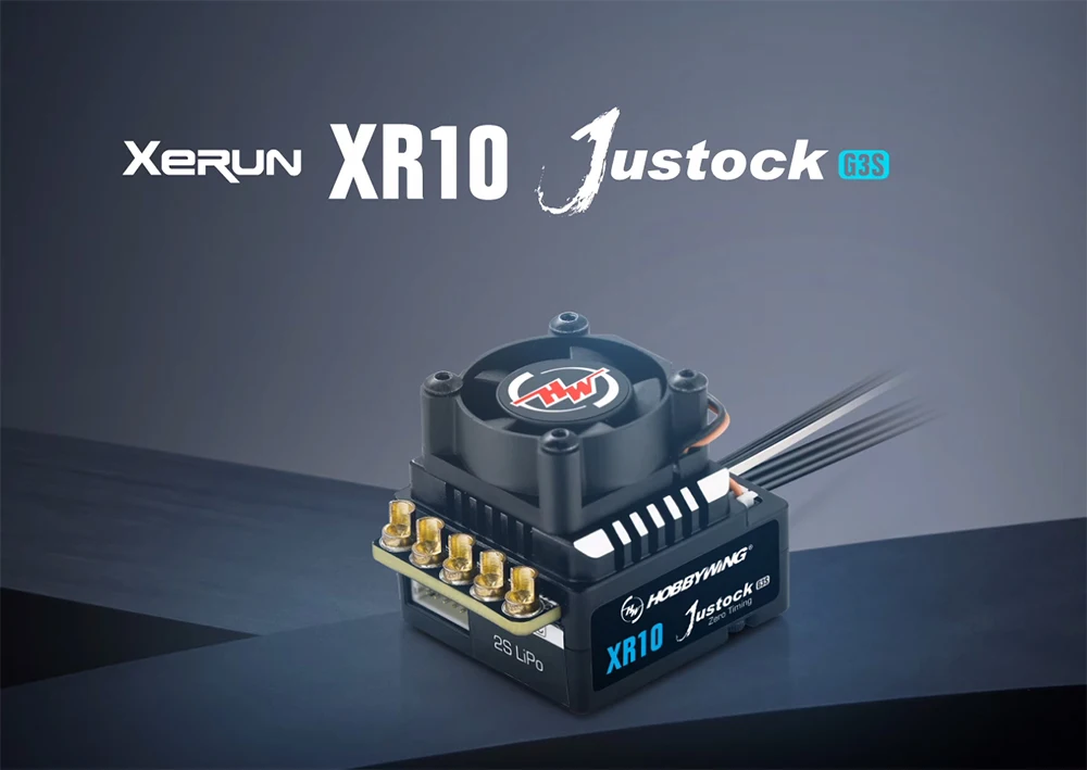 Hobby wing xerun xr10 justock g3s 60a induktive bürstenlose elektrische Einstellung/Motorset geeignet für 1/10 rc Drift autos