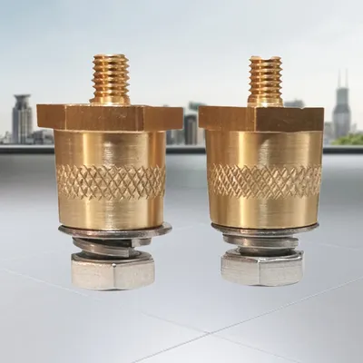 Batterie pol adapter paar positive negative Batterie pfosten klemmen mit Außengewinde m8 Stroma schluss klemme Autozubehör
