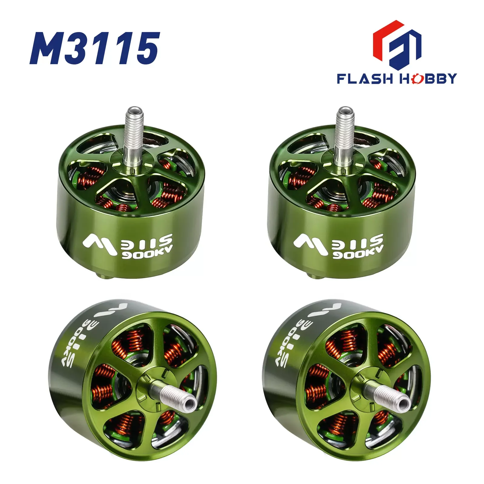 Flash hobby mars m3115 bürstenloser motor 900kv 3-6s lipo für fpv freestyle langstrecken diy teile