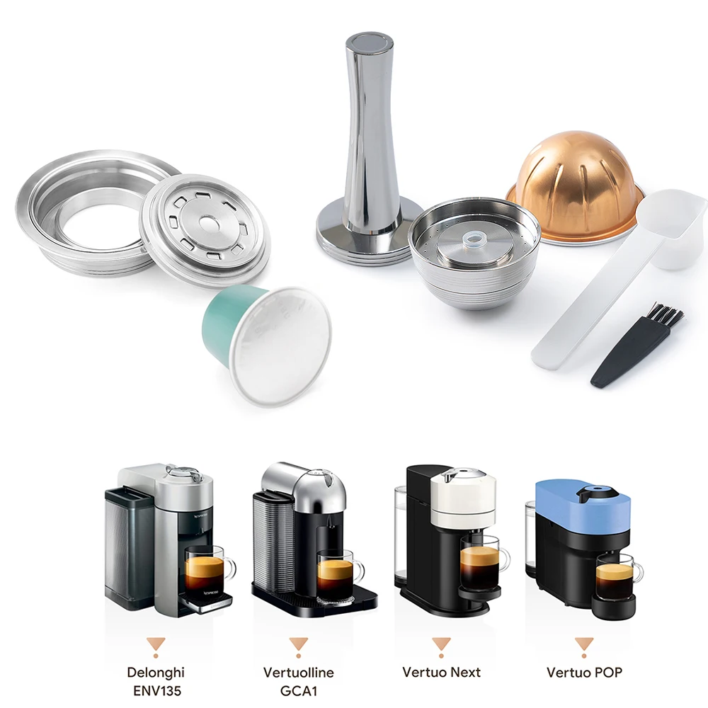 Kapseladapter für Vertuo Pop & Next Machine Original Kaffeekapselkapseln, umwandeln in Vertuoline-Kapseln, Espressomaschine