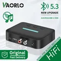 VAORLO Ricevitore audio Bluetooth 5.3 Adattatore wireless USB Stereo da 3,5 mm AUX/RCA Supporto per riproduzione U-Disk per altoparlante da tavolo Amplificatore Kit per auto