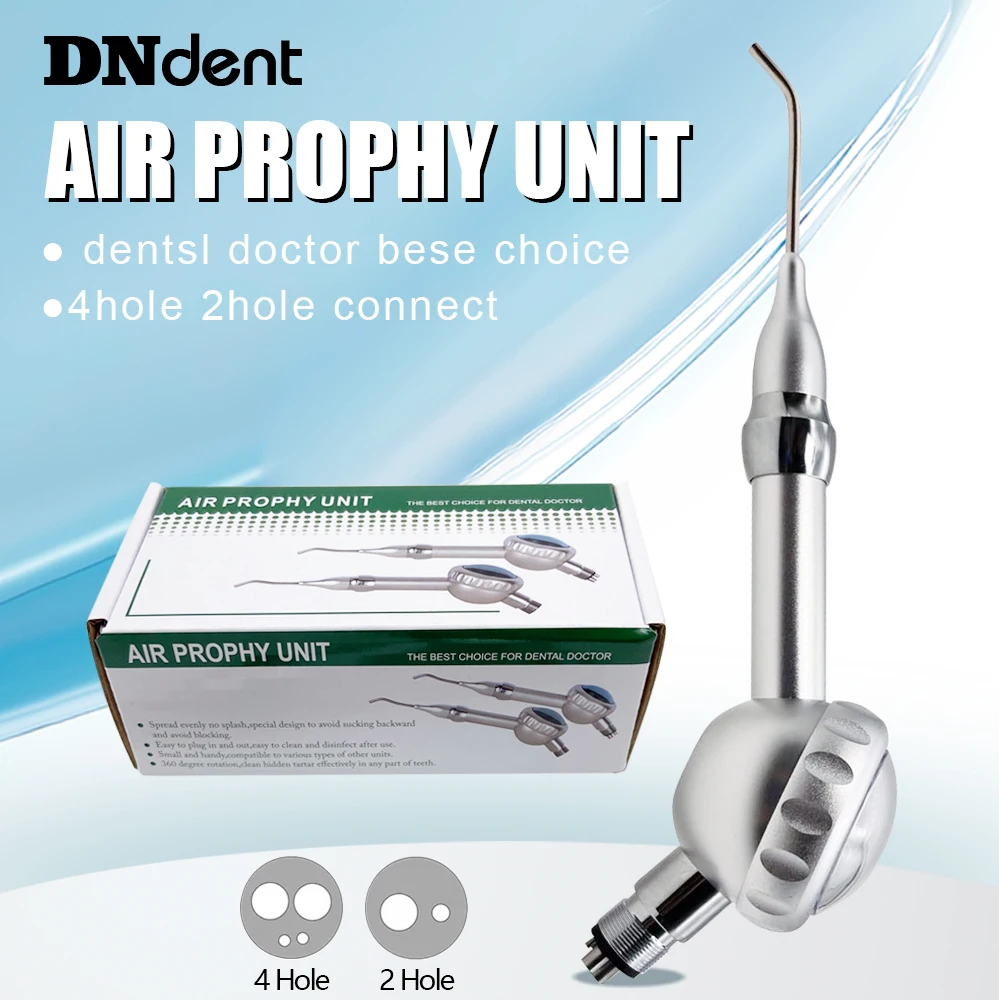 Unità per profilassi dell'aria dentale Acqua spray Lucidatore d'aria Jet Flusso d'aria Igiene orale Pulizia dei denti Lucidatura manipolo strumenti attrezzature