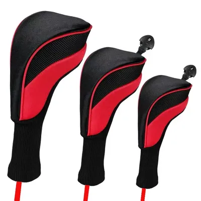 Golf club cover wood cover Golf club shaft fairway wood cover Golf club head protective cover