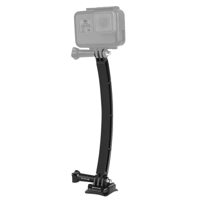 Puluz Outdoor Motorrad Fahrrad Helm Verlängerung sarm Set für Gopro/Insta360/Dji Action Sport kameras Backen Flex Clamp Mount
