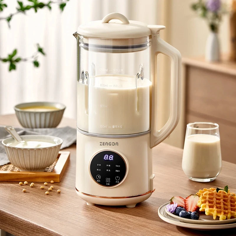 1,2 l Sojabohnen milch maschine elektrische Entsafter Mixer Mixer Sojabohnen milch hersteller Hoch geschwindigkeit mixer Reis pasten hersteller Frühstücks maschine Image