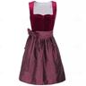 Carnival Oktoberfest Beer Costume Dress Dirndl Trachtenkleider Maid German Munich Wiesn Women's Traditional Style Cloth