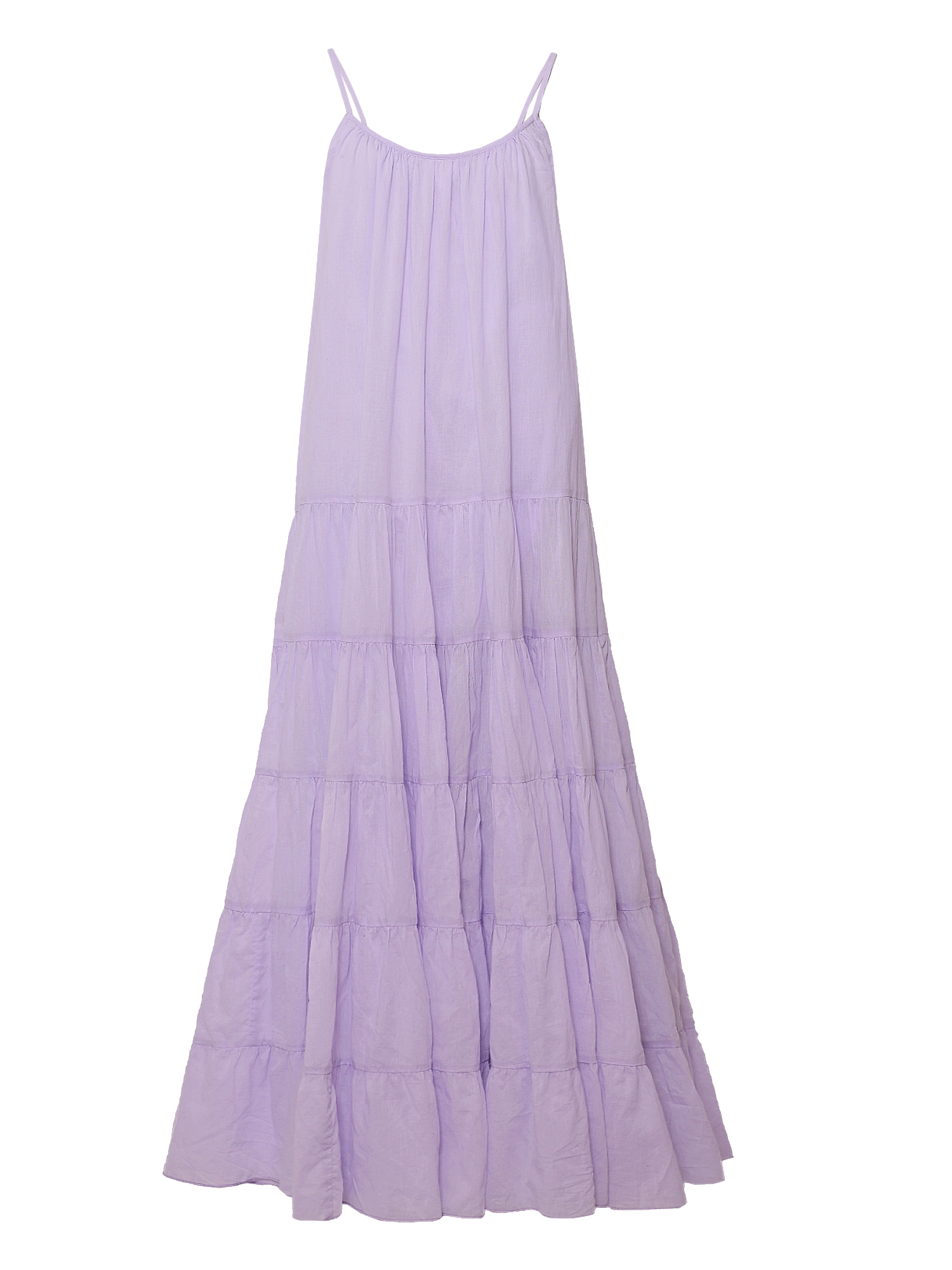 Maxikleid NASSAU BEACH "NB231049", Damen, Gr. 48S, US-Größen, lila, 100% Baumwolle, Kleider Image