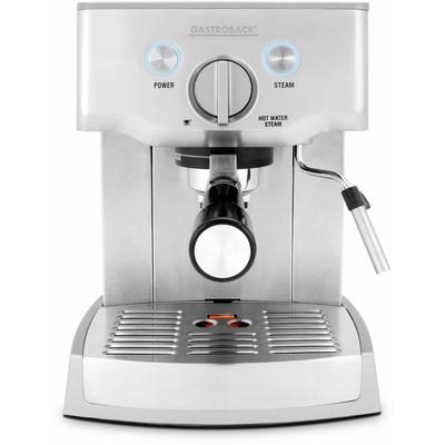 GASTROBACK Espressomaschine "Design Espresso Pro 42709" Kaffeemaschinen silberfarben