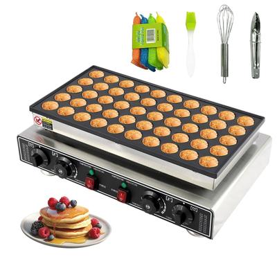 50PCS Mini Pancakes Maker Machine, Mini Dutch Pancake Maker