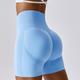Per donna Shorts da Palestra Shorts da yoga Shorts da allenamento Fascia Elastica Vita Alta Yoga Allenamento in Palestra Pilates Pantaloncini Nero Blu Viola chiaro Gli sport Abbigliamento sportivo