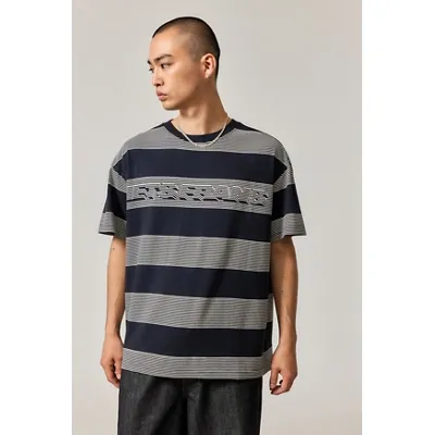 iets frans.3D Stripe T-Shirt - Black 2XS at Urban Outfitters