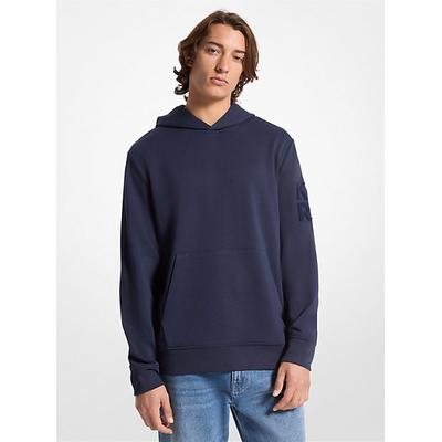 Michael Kors KORS Cotton Blend Hoodie Blue S