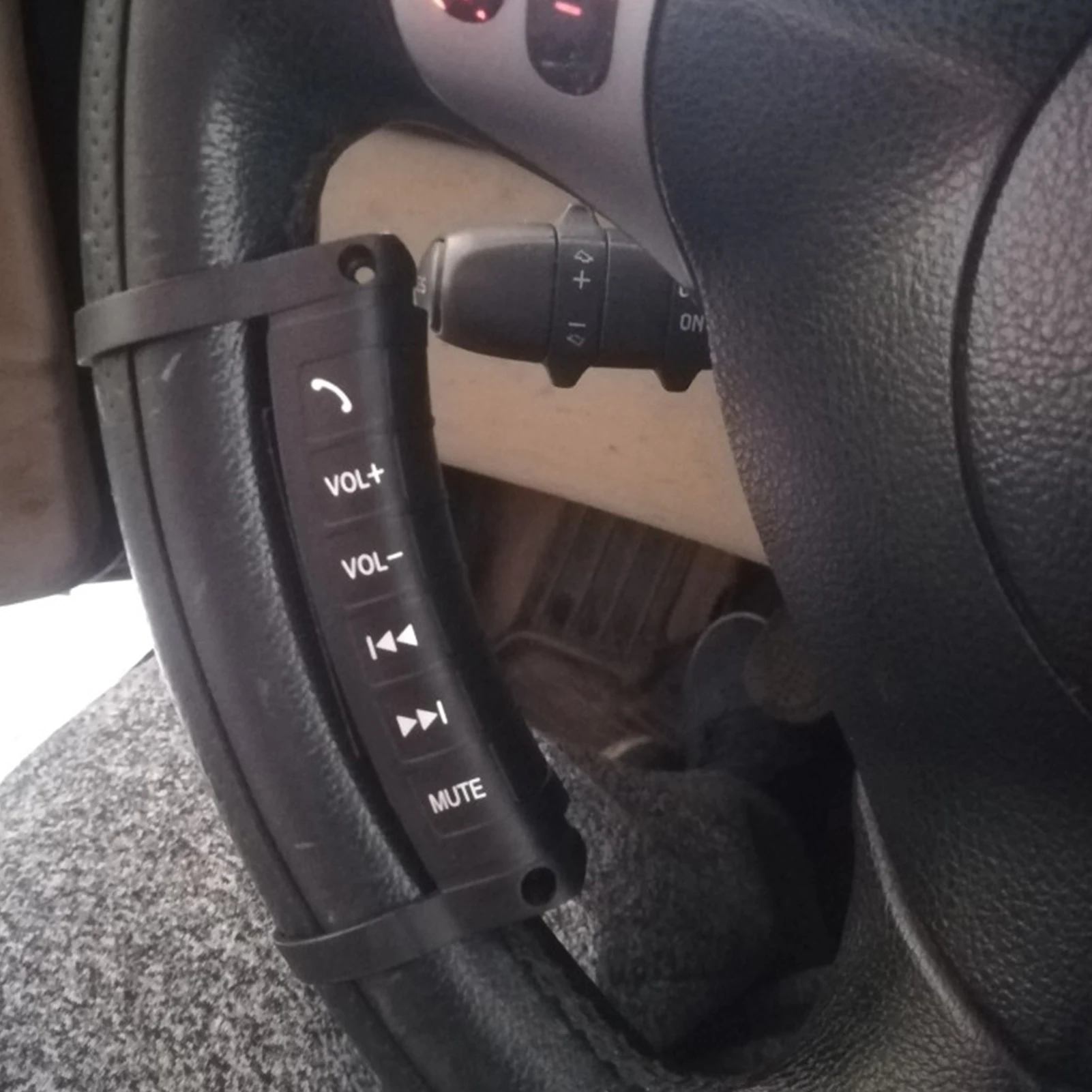 Universal Auto Lenkrad Multimedia Schalter DVD Navigation Drahtlose Steuerung Taste Auto Zubehör