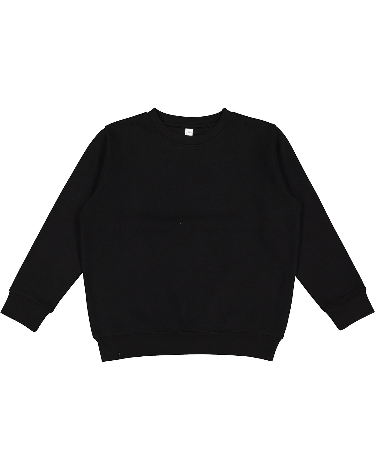 LAT L2225 Youth Fleece Sweatshirt in Black size Small | Cotton/Polyester Blend 2225LA, 2225 - LAT