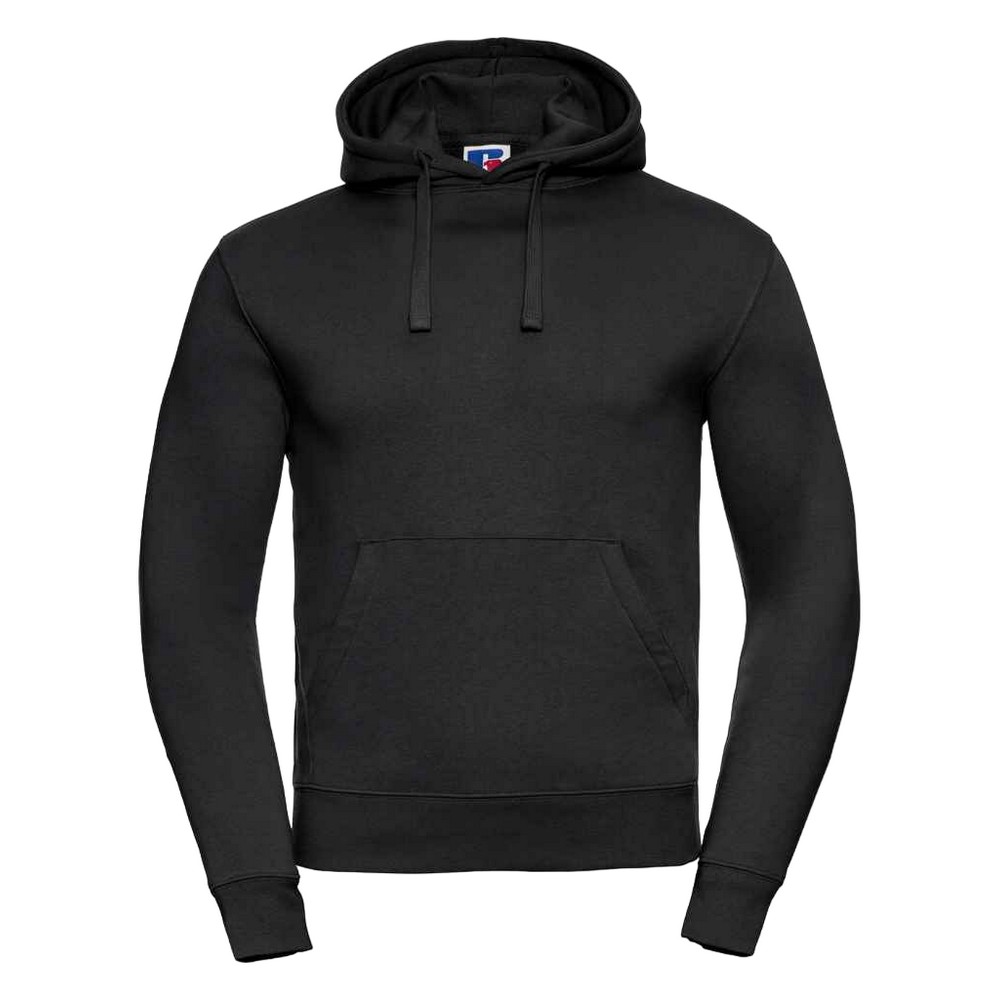 Russell - "Authentic" Kapuzenpullover für Herren (Schwarz) Image