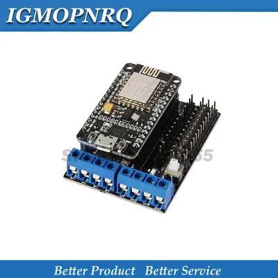 Node MCU Development Kit V3 CP2102 NodeMCU+Motor Shield Wifi Esp8266 Esp-12e diy toy remote control