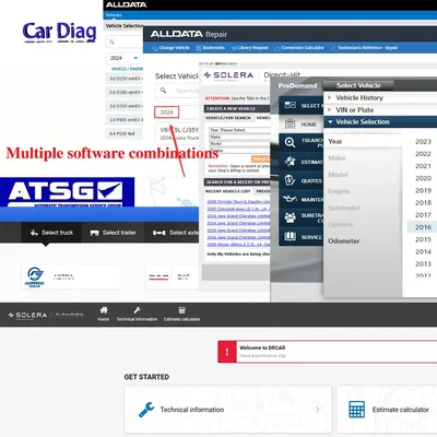 2025 Alldata Workshop Maintenance Online Software Auto Data Hayens Pro Mitchel Supports Mobile Phone
