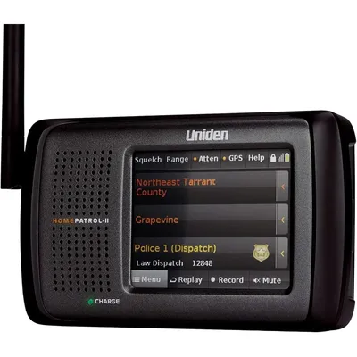 HomePatrol-2 Color Touchscreen Scanner with TrunkTracker V/S/A/M/E, APCO P25, Emergency Alerts -