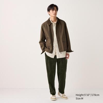 Uniqlo - Cotton Corduroy Easy Ankle Trousers - Green - S