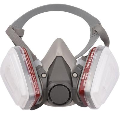 Meterk - Wiederverwendbare Atemschutzmaske, Halbmaske 6200, Gasmaske, Atemschutz, Atemschutzmasken