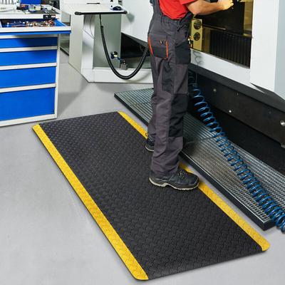 Anti-Ermüdungsmatte HeavyDuty TireTuff Schwarz-gelb 60 x 90 cm