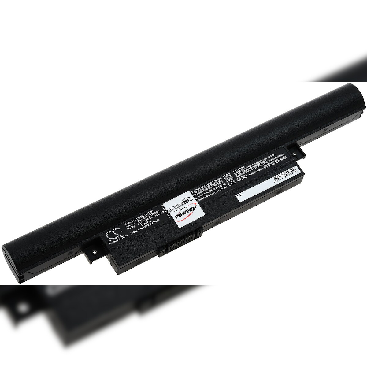 Powery Akku für Laptop Medion Akoya P7639, P7641, P7644, P7648