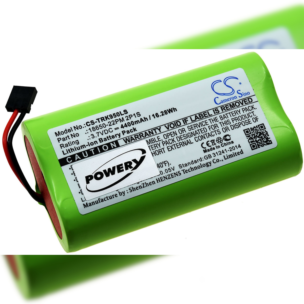 Powery Akku für LED-Fahrrad-Beleuchtung Trelock LS 950 Image