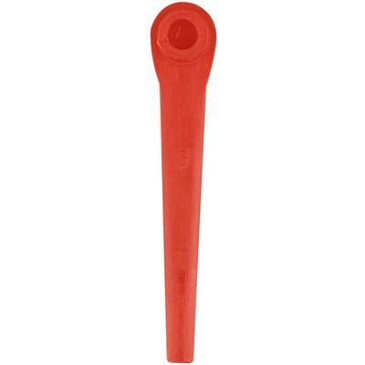 100 Stück Kunststoffklingen kompatibel mit Gardena Rasentrimmer, Ersatzklingen für Gardena Image