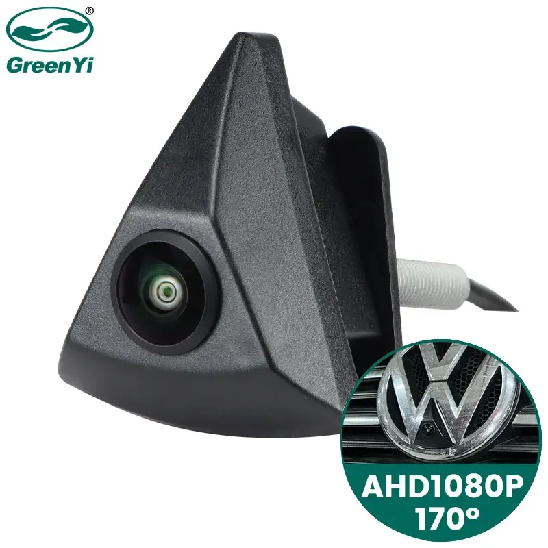 GreenYi 1080P Vorderansicht Kamera Für Volkswagen VW Golf 4 5 6 7 MK4 MK5 MK6 MK7 Passat B6 B8 CC Polo 6R T4 T5 Tiguan Caddy Touran Image
