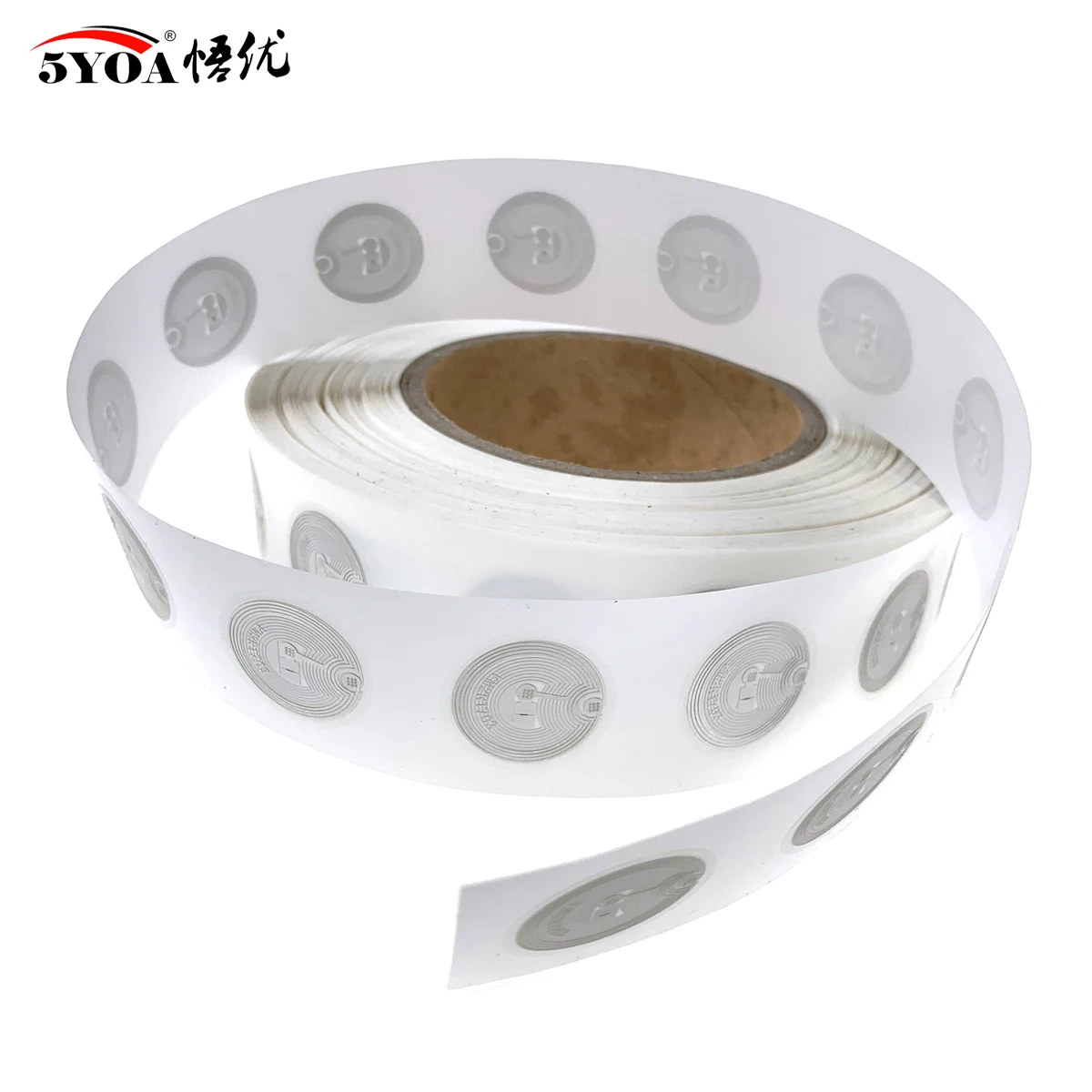 5YOA 10/50 Stücke 25 MM 13,56 mhz UID Veränderbar S50 1K Aufkleber Nass Inlay RFID Tag Sektor 0 Block 0 Wiederbeschreibbare Leere Karte Kopieren Klon Image